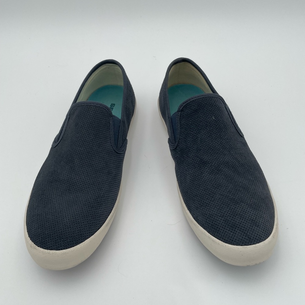 SeaVees Men's Dark Blue Slip-On Loafers